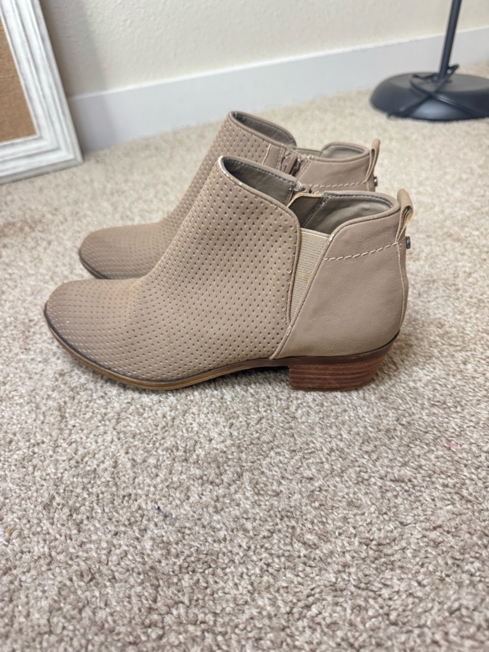 Treasure & Bond Kids Taupe Ankle Boots
